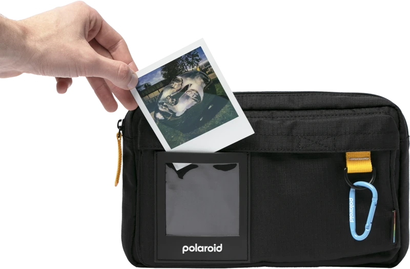 Polaroid Ripstop Crossbody Black