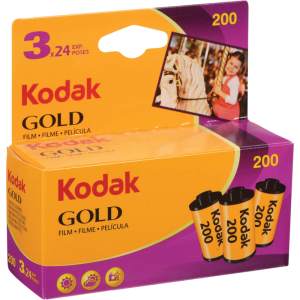 KODAK 135 Gold 200 Carded 24x3